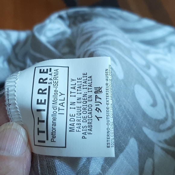 RESORT Just Cavalli men's cotton linen like shirt XXL Greig long sleeved - Picture 7 of 11